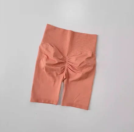 Women’s High-Waist Yoga & Fitness Shorts