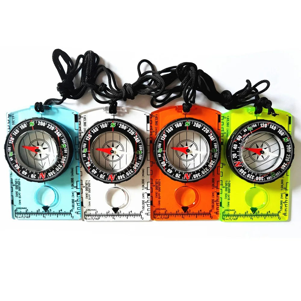 Waterproof Orienteering Baseplate Compass