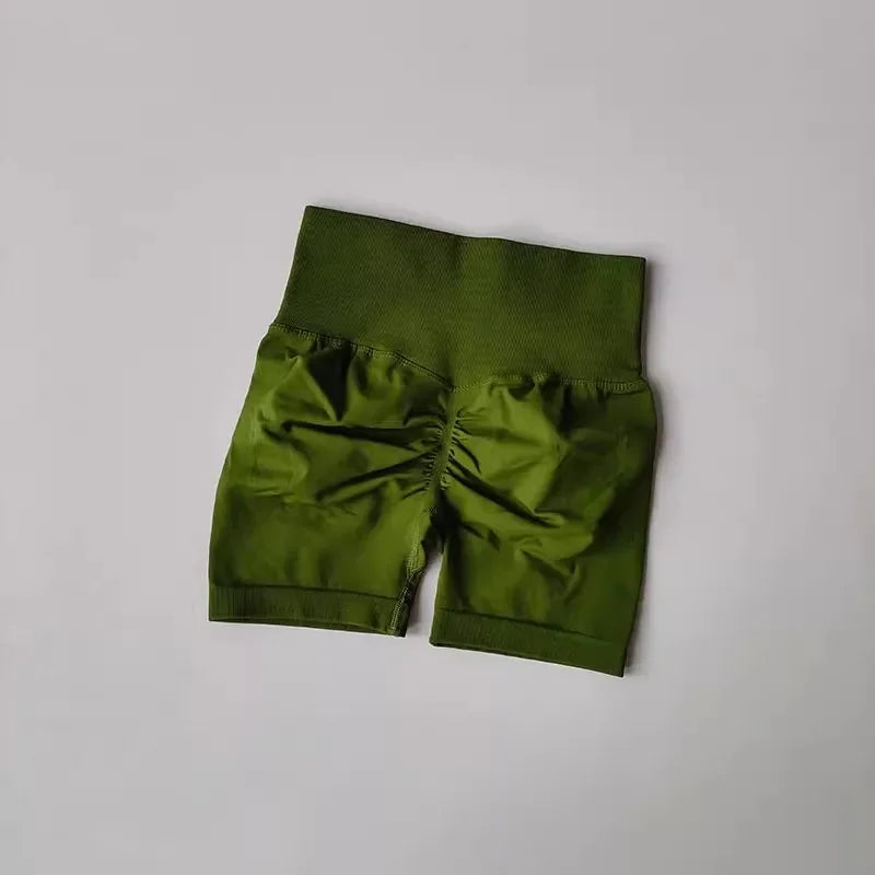 Summer High-Waist Women's Yoga Shorts