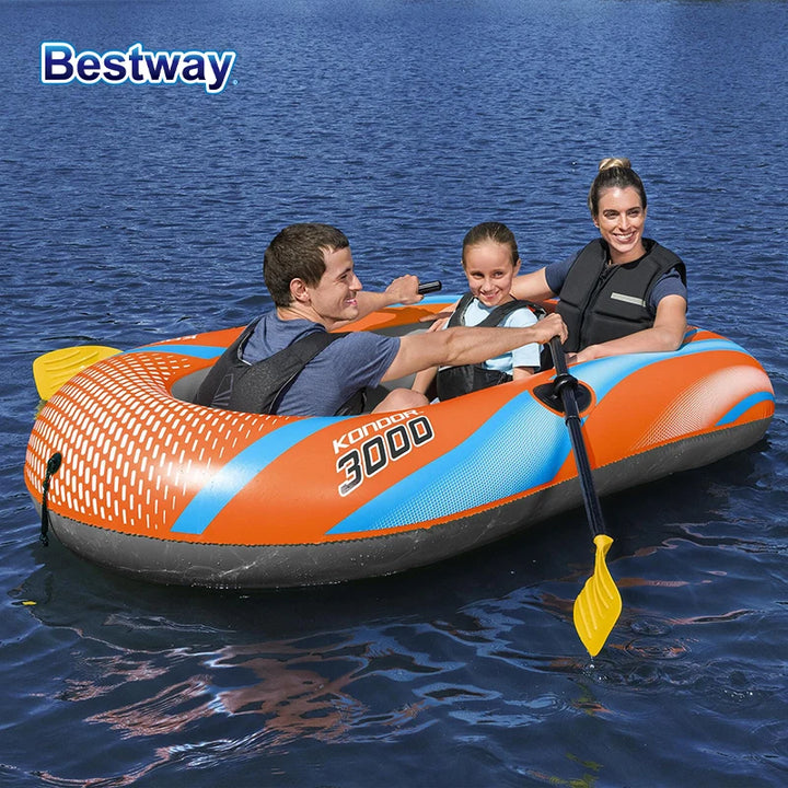 Bestway Heavy Duty Inflatable Kayak 1–3 Person