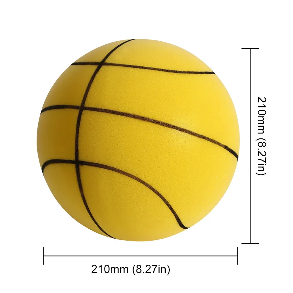 Kids Silent Indoor Basketball Sponge Ball