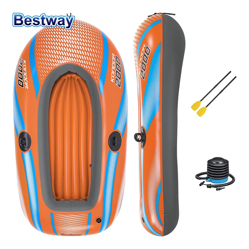 Bestway Heavy Duty Inflatable Kayak 1–3 Person