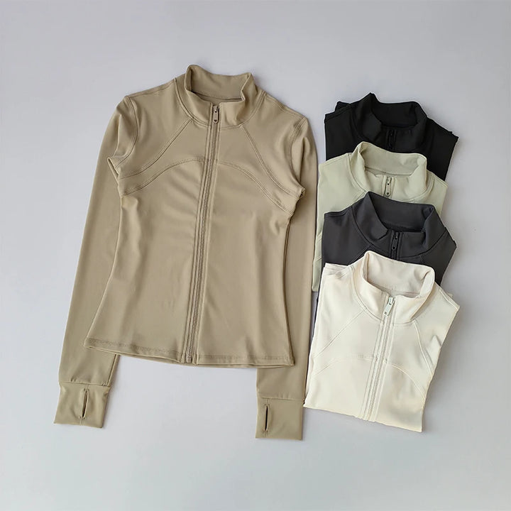 Women’s High-End Windproof Yoga & Fitness Jacket