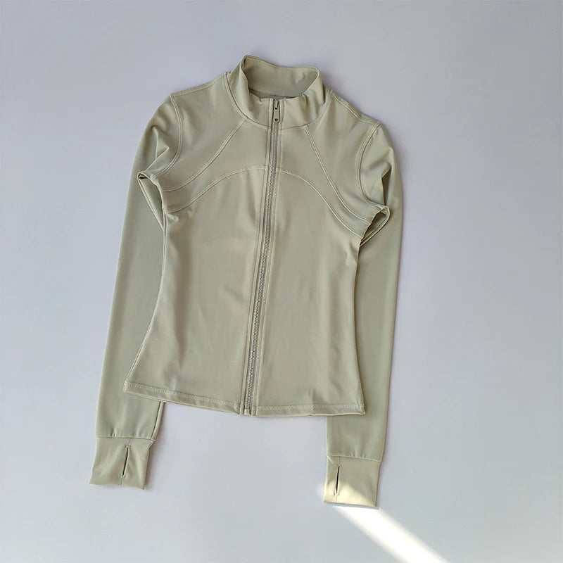Women’s High-End Windproof Yoga & Fitness Jacket