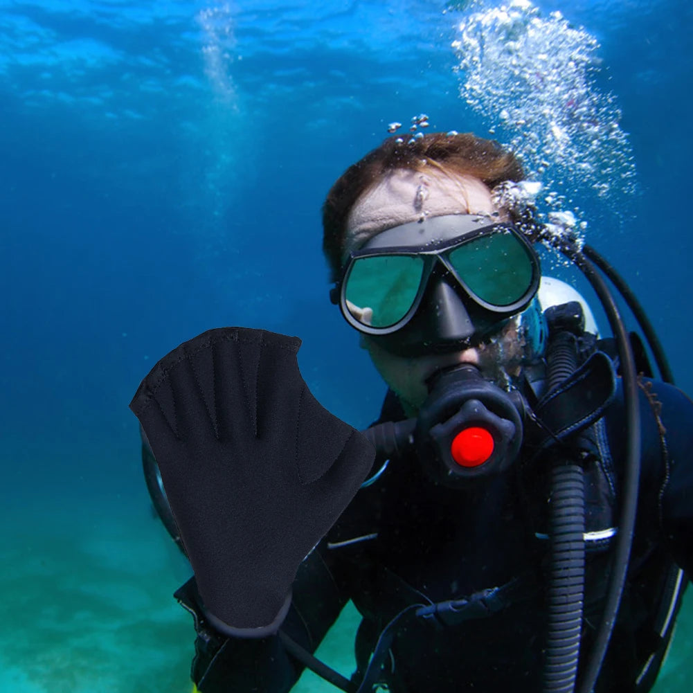 1–5 Pairs Webbed Swimming Gloves