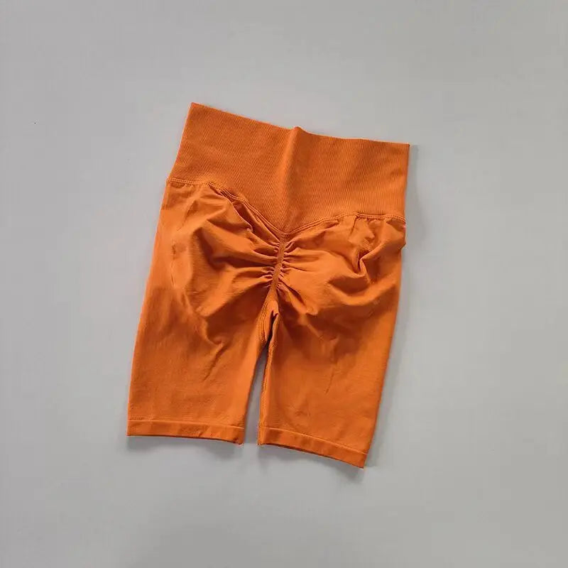 Women’s High-Waist Yoga & Fitness Shorts