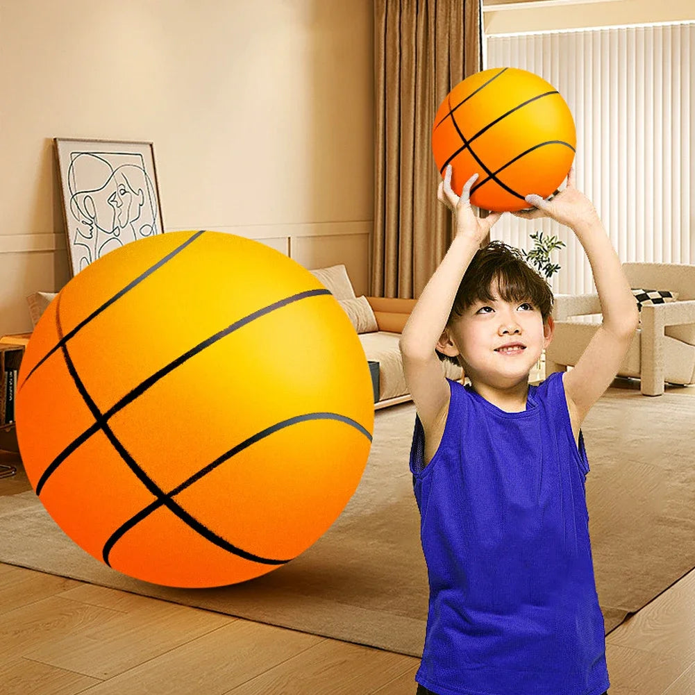 Kids Silent Indoor Basketball Sponge Ball