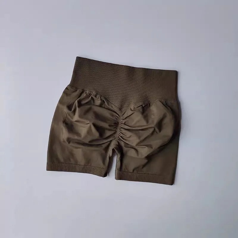 Summer High-Waist Women's Yoga Shorts