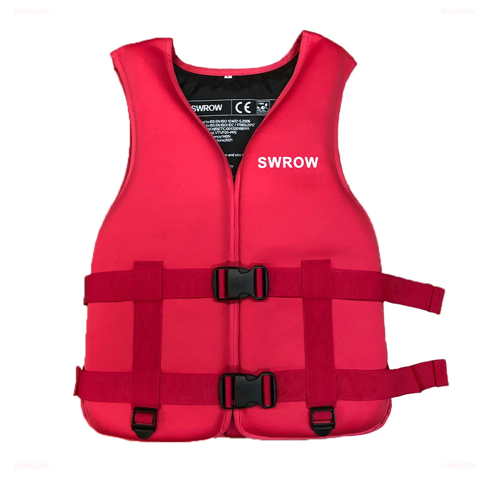 Adult & Kids Adjustable Swimming Life Jacket with Whistle