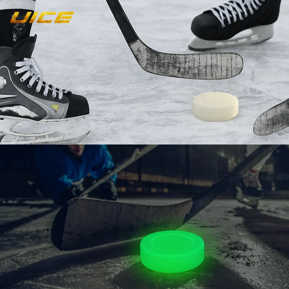 Luminous Glowing Ice Hockey Puck PVC