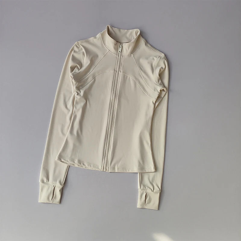 Women’s High-End Windproof Yoga & Fitness Jacket