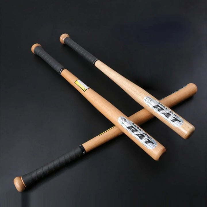Solid Ash Wood Baseball Bat 54–84cm