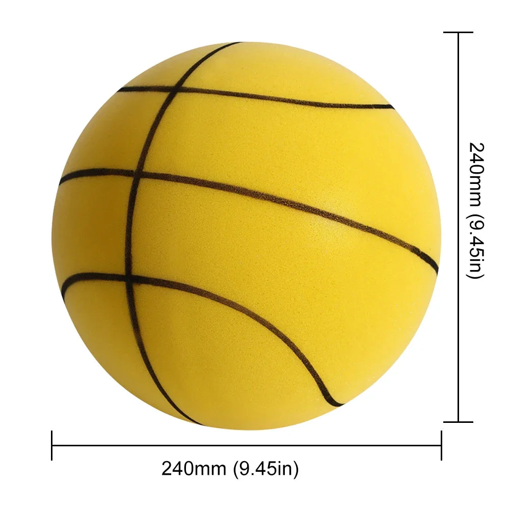 Kids Silent Indoor Basketball Sponge Ball