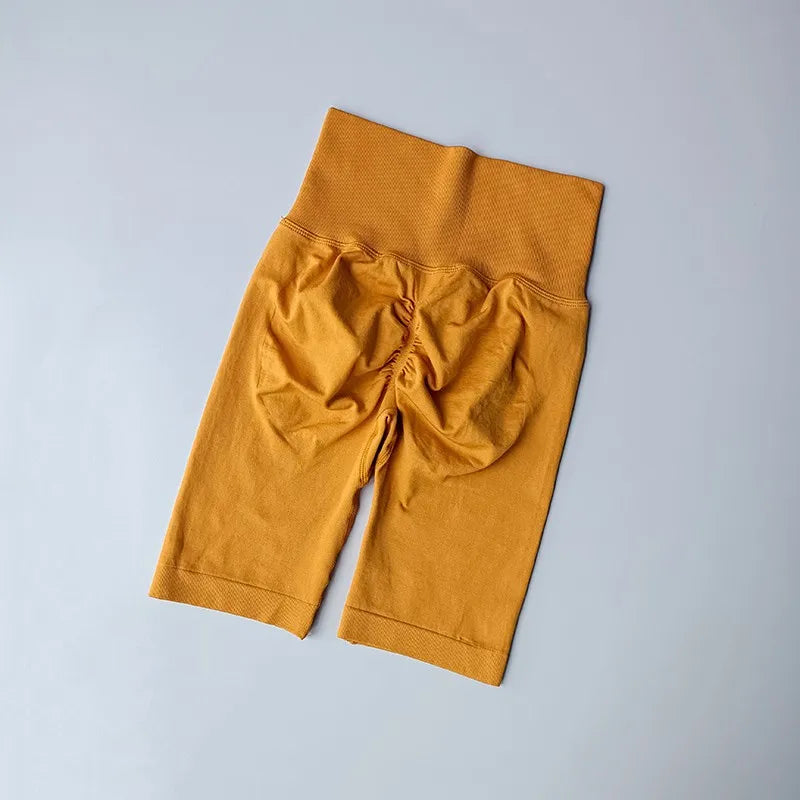 Women’s High-Waist Yoga & Fitness Shorts