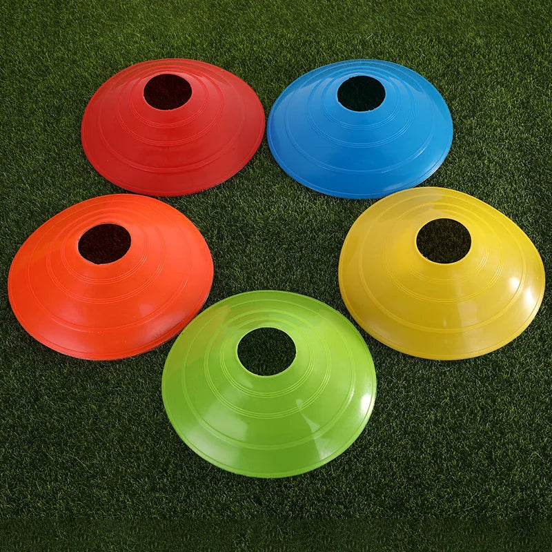10Pcs Soccer Training Agility Disc Cones with Stand