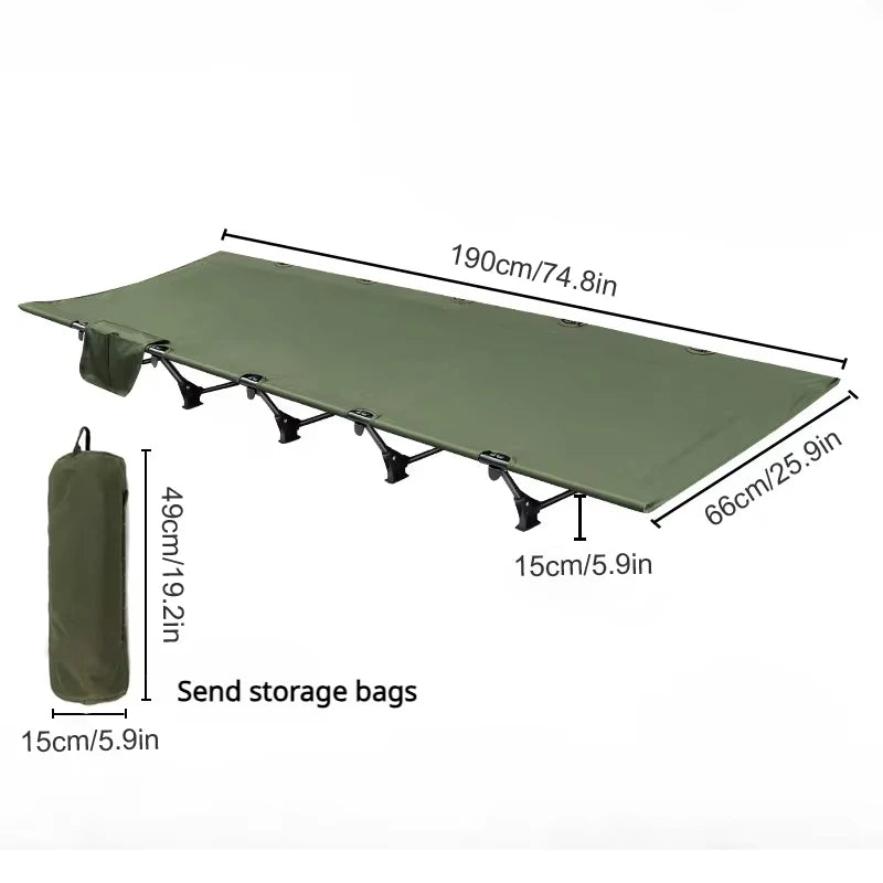 WESTTUNE Portable Folding Camping Cot