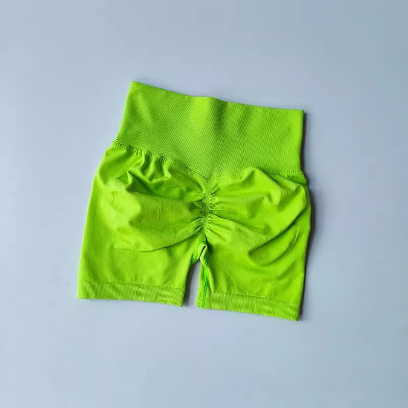 Summer High-Waist Women's Yoga Shorts