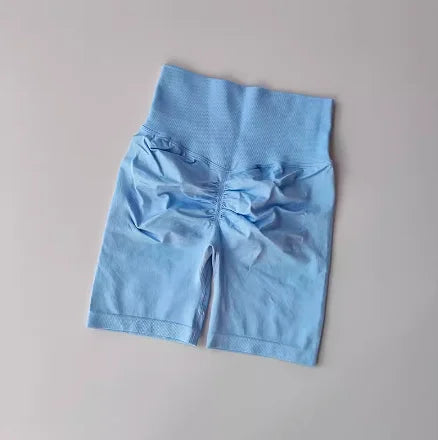 Women’s High-Waist Yoga & Fitness Shorts