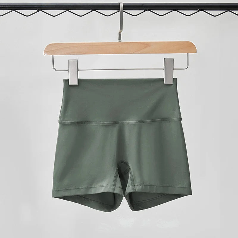 GymHUB High-Waist Hip-Lifting Yoga Shorts