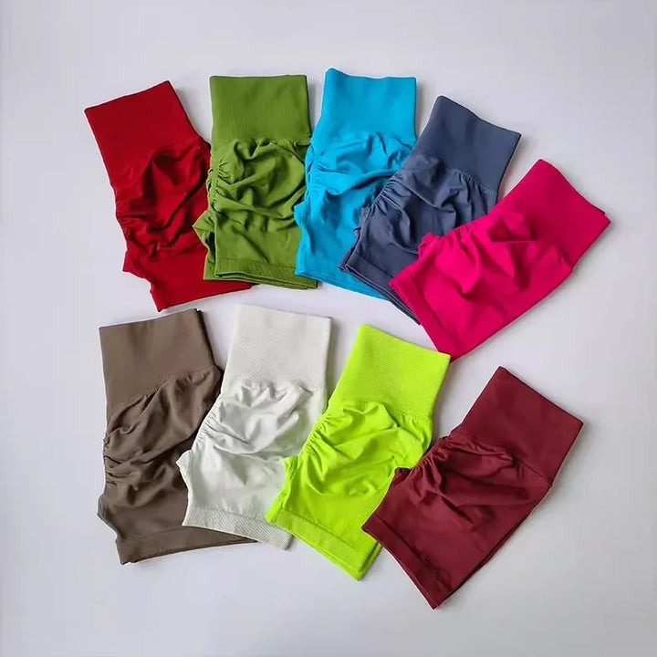 Summer High-Waist Women's Yoga Shorts