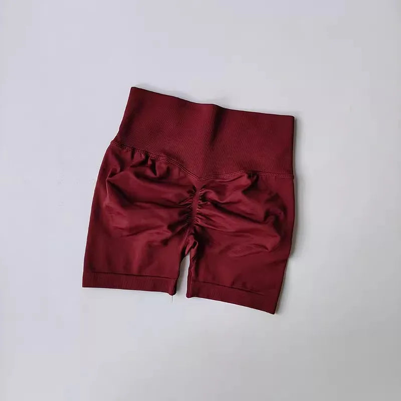 Summer High-Waist Women's Yoga Shorts