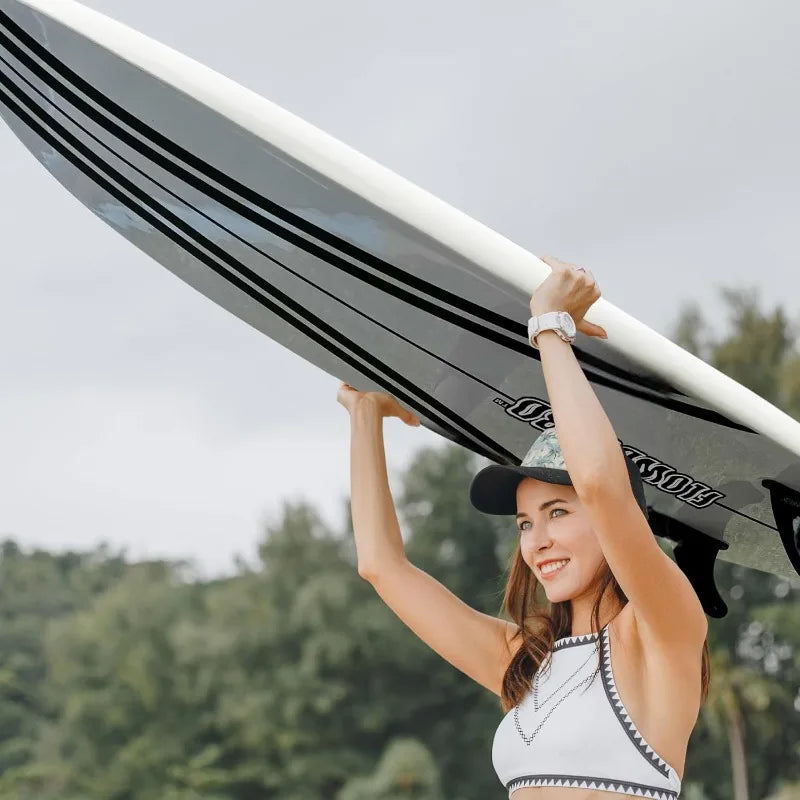 FLOWBOARD 6FT Soft Foam Surfboard with Fins & Leash