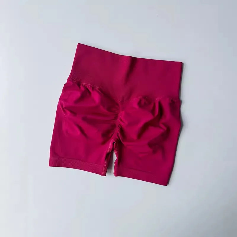 Summer High-Waist Women's Yoga Shorts
