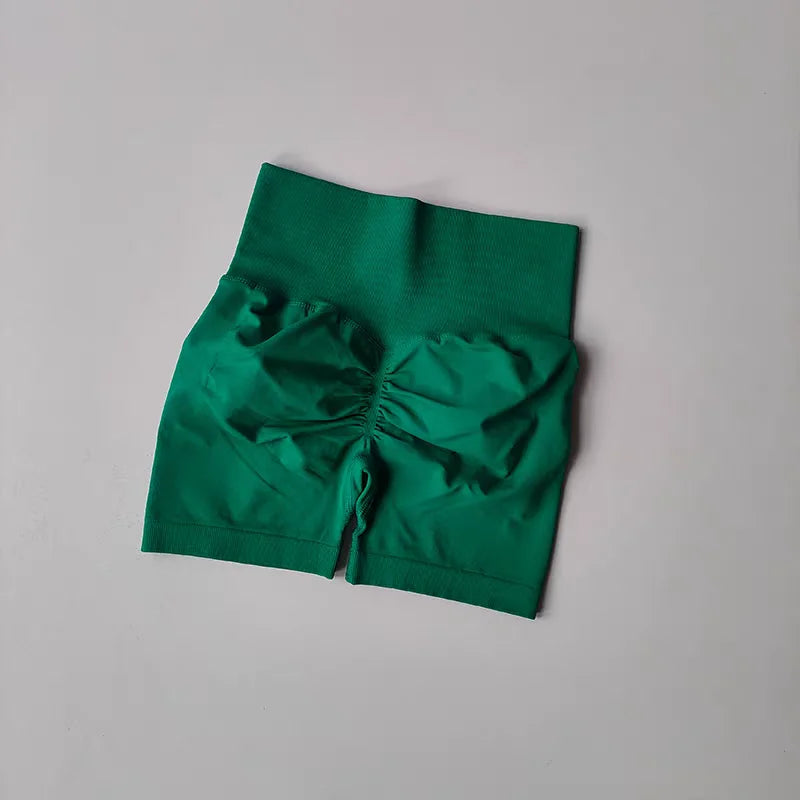 Summer High-Waist Women's Yoga Shorts