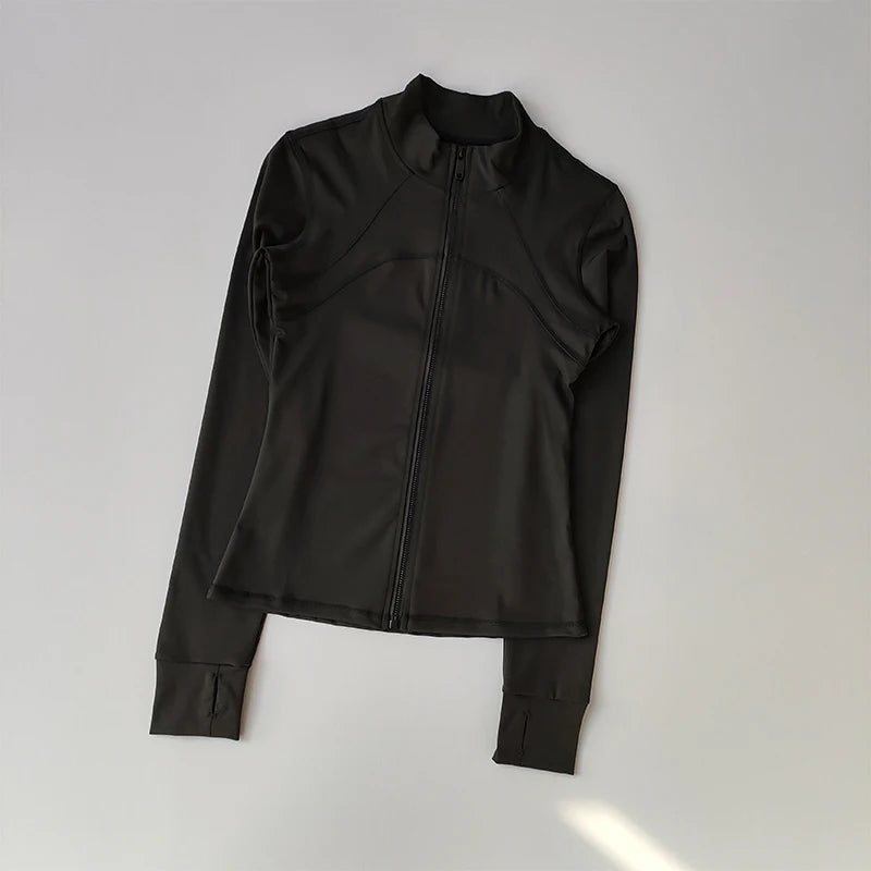 Women’s High-End Windproof Yoga & Fitness Jacket