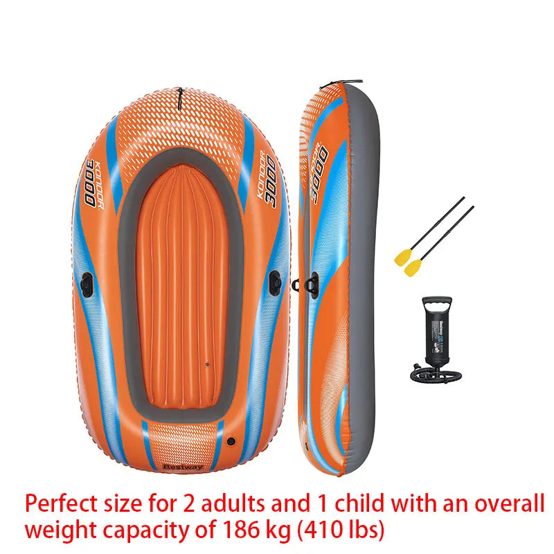 Bestway Heavy Duty Inflatable Kayak 1–3 Person