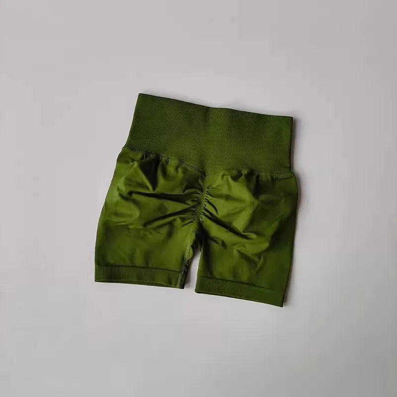Summer High-Waist Women's Yoga Shorts