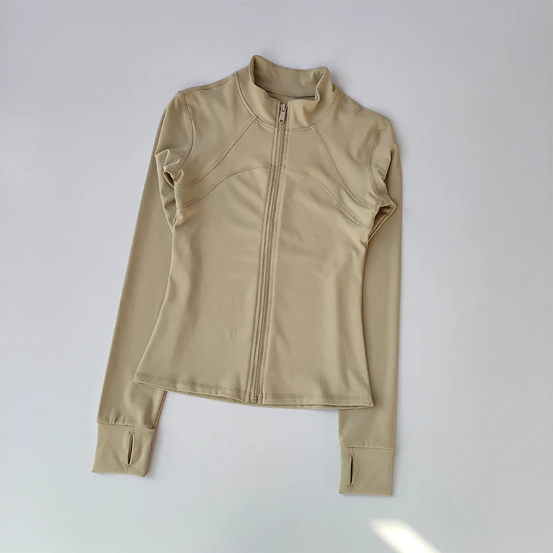 Women’s High-End Windproof Yoga & Fitness Jacket