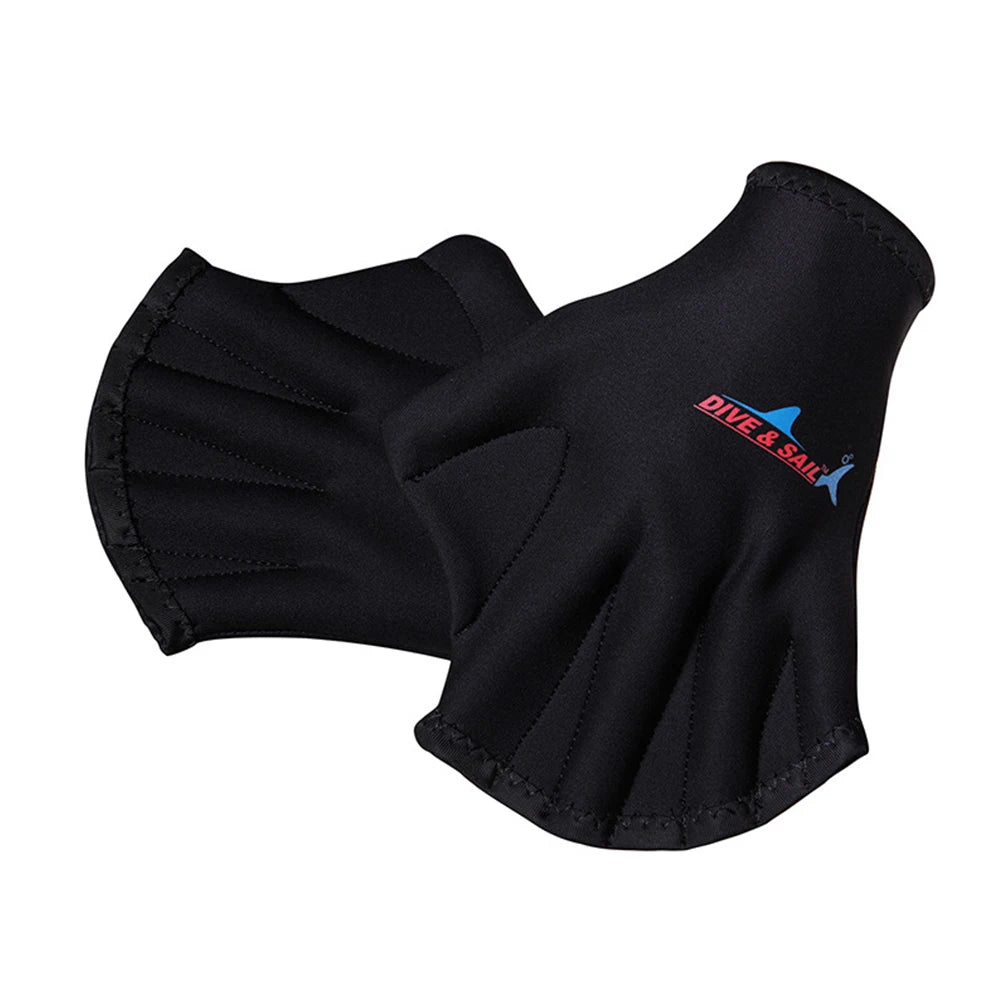 1–5 Pairs Webbed Swimming Gloves