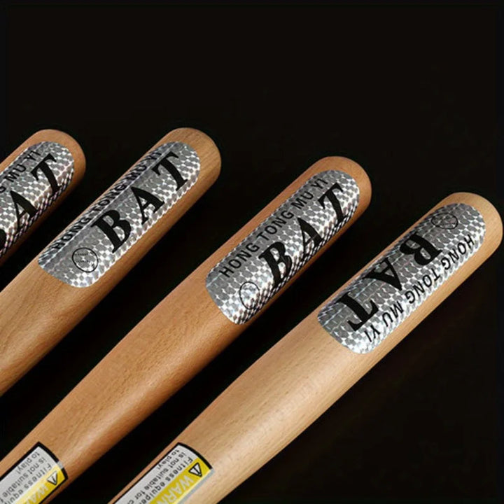 Solid Ash Wood Baseball Bat 54–84cm