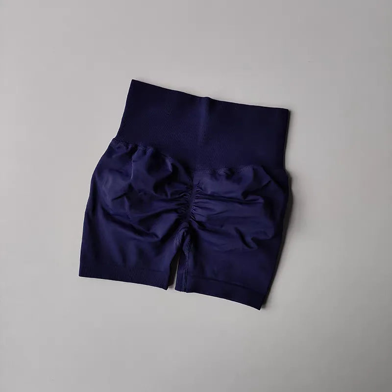 Summer High-Waist Women's Yoga Shorts
