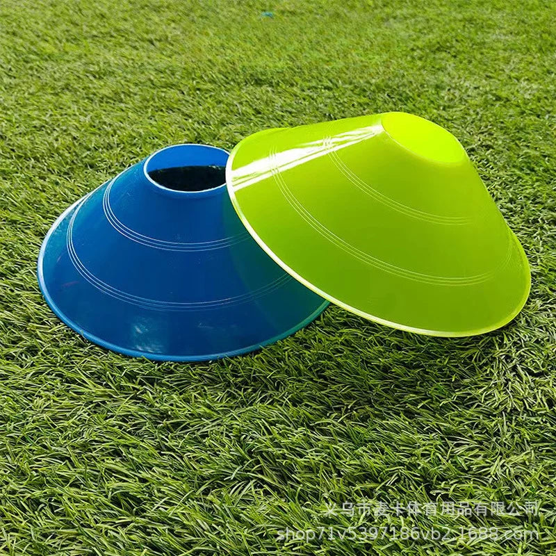 10Pcs Soccer Training Agility Disc Cones with Stand