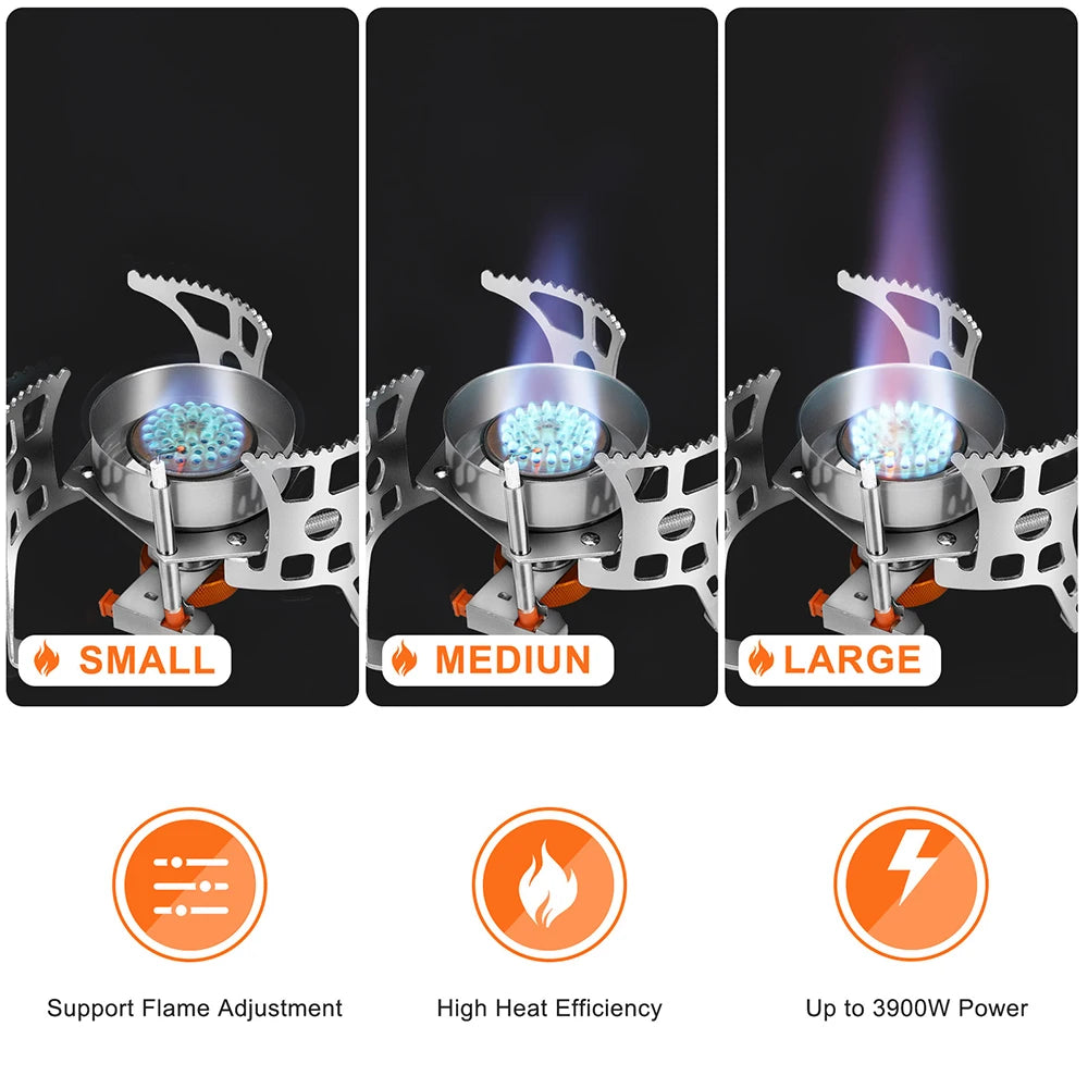 3900W Windproof Camping Gas Stove