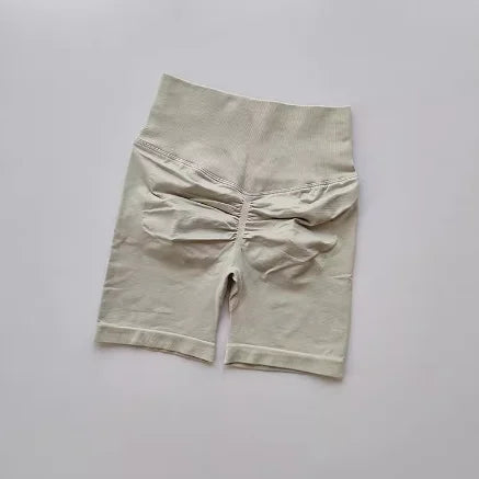 Women’s High-Waist Yoga & Fitness Shorts