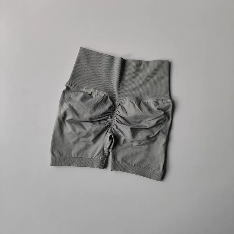 Summer High-Waist Women's Yoga Shorts
