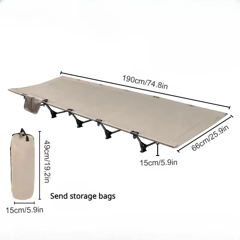 WESTTUNE Portable Folding Camping Cot