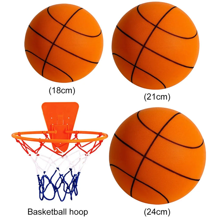Kids Silent Indoor Basketball Sponge Ball