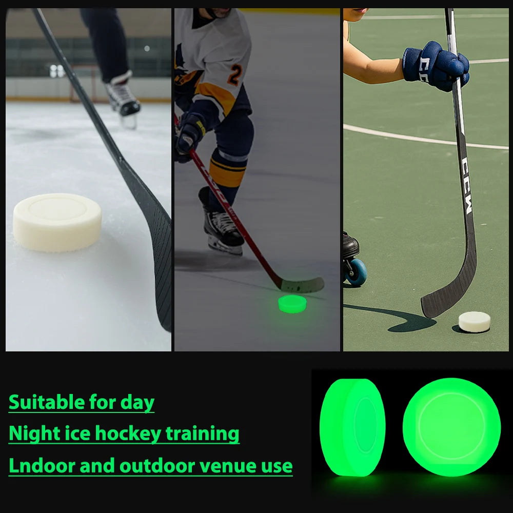 Luminous Glowing Ice Hockey Puck PVC