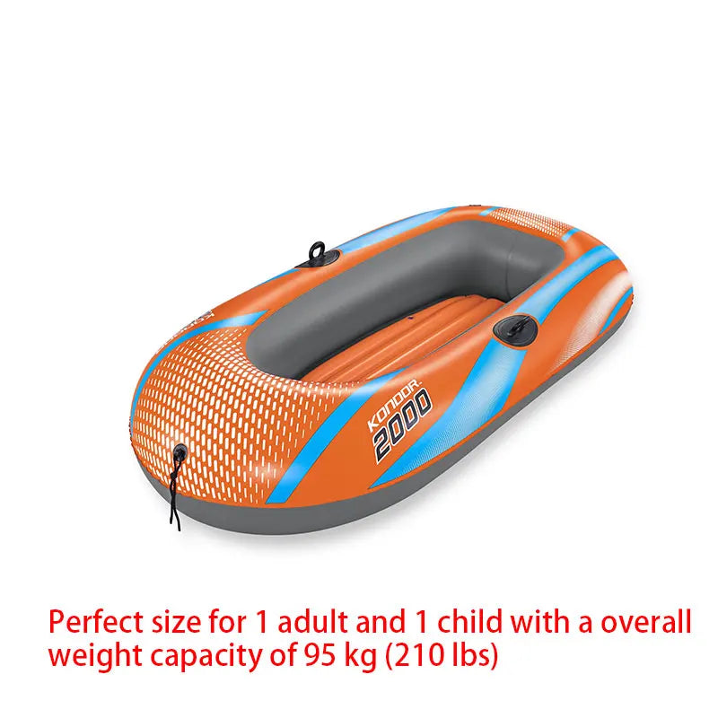 Bestway Heavy Duty Inflatable Kayak 1–3 Person