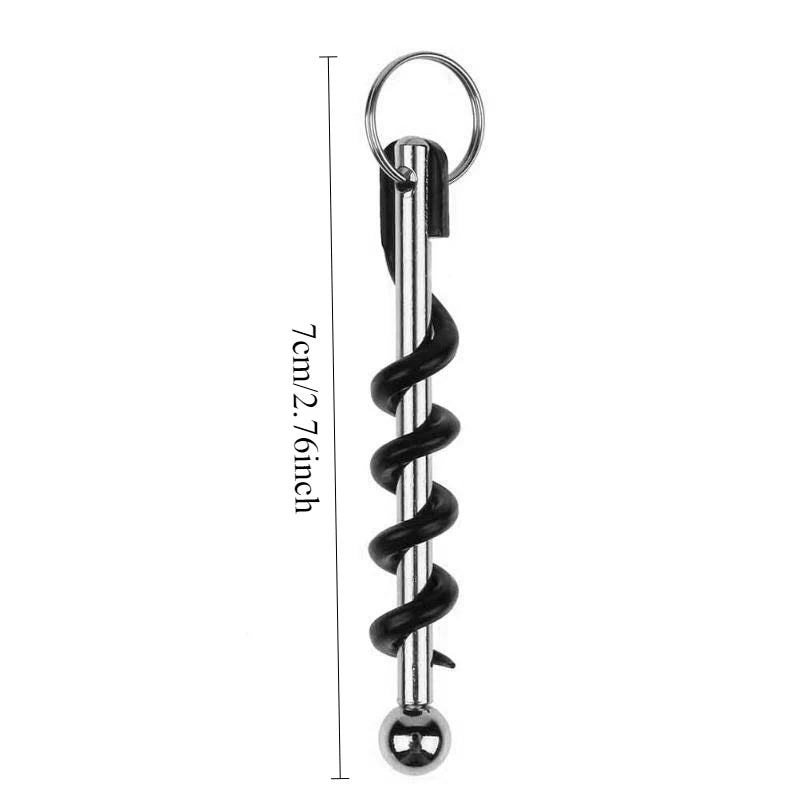 Mini Wine Bottle Opener Keychain Tool