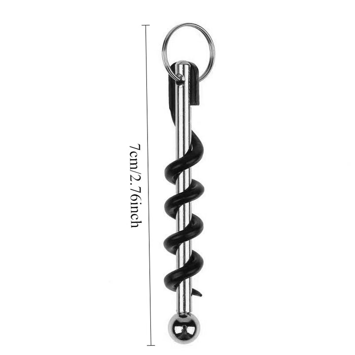 Mini Wine Bottle Opener Keychain Tool