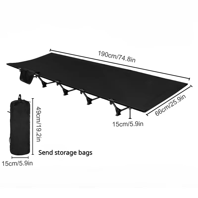 WESTTUNE Portable Folding Camping Cot