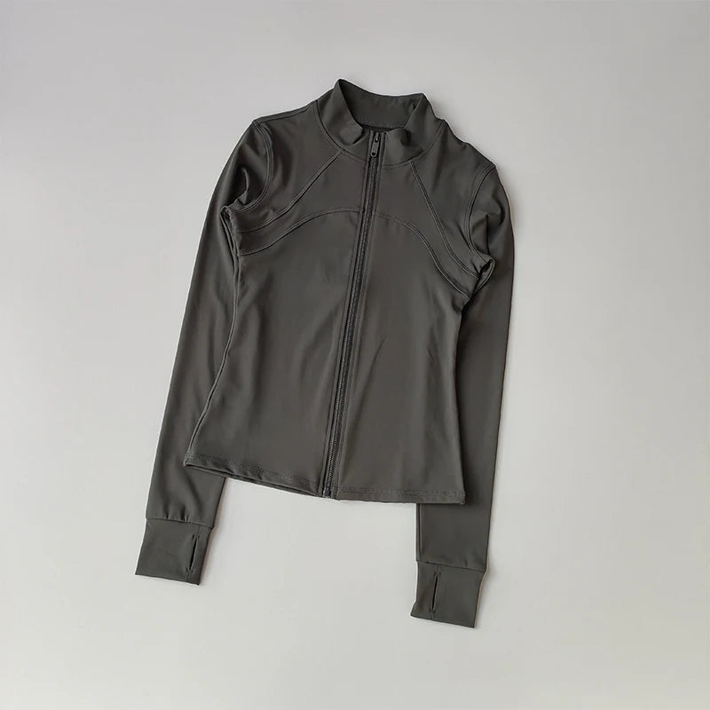 Women’s High-End Windproof Yoga & Fitness Jacket