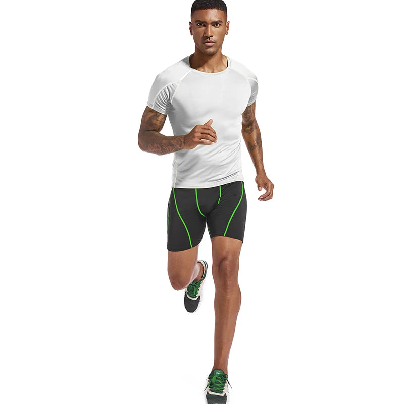 Men’s Compression Shorts – Quick Dry Training & Running Gym Shorts