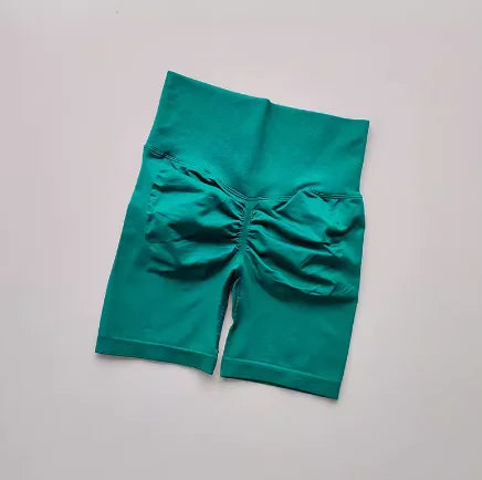 Women’s High-Waist Yoga & Fitness Shorts