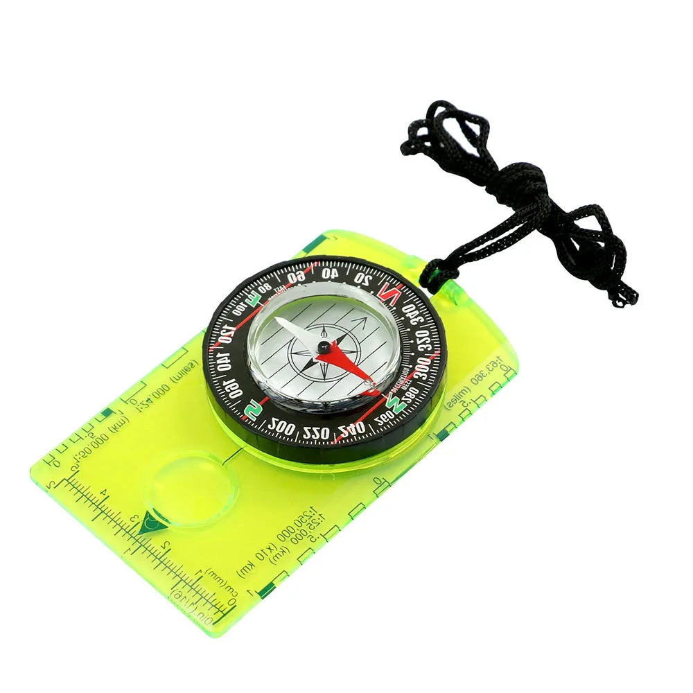 Waterproof Orienteering Baseplate Compass